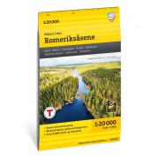 Romeriksåsene Oslo Stigkarta Calazo 